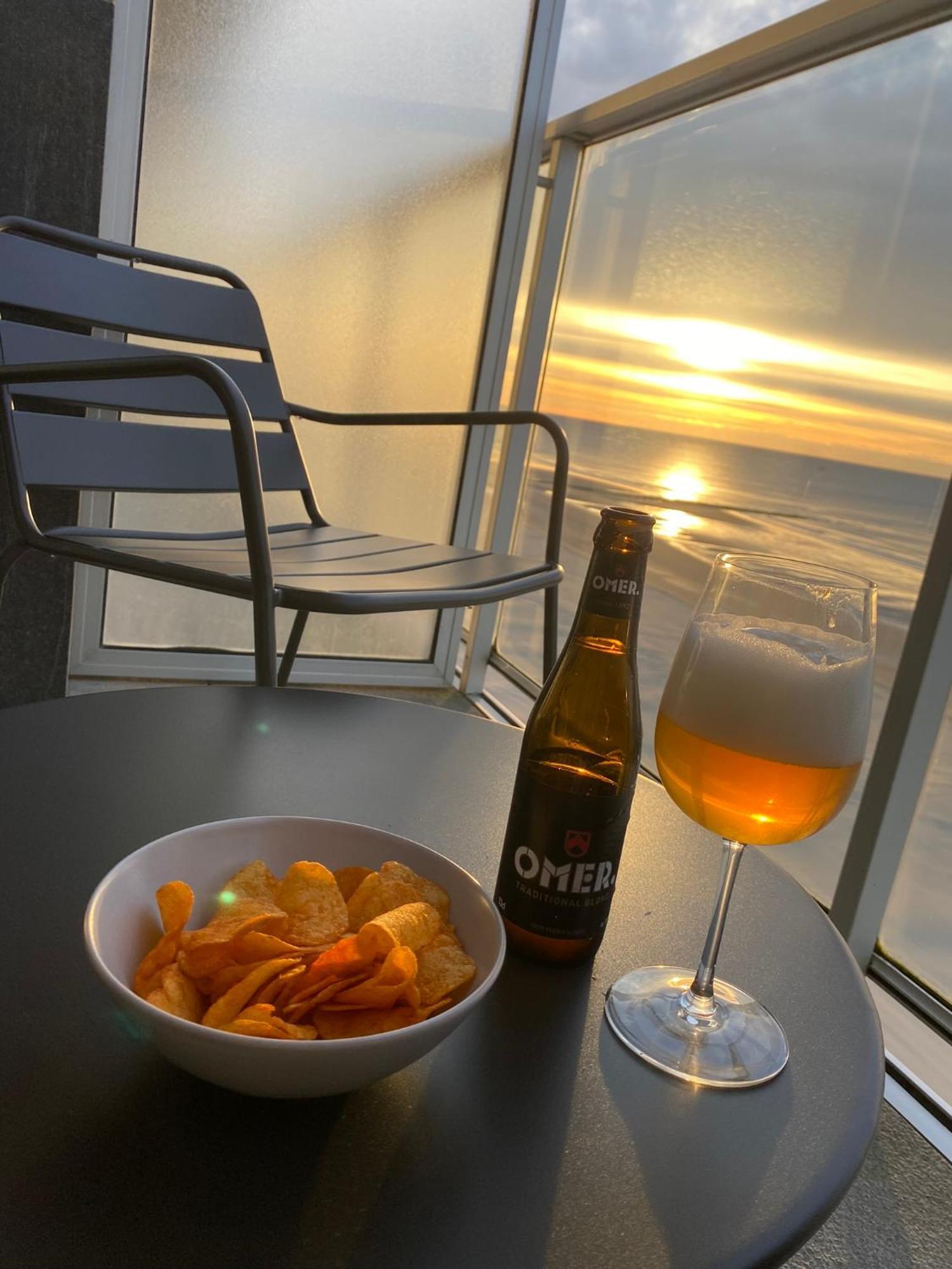 Romanza Zeezicht Middelkerke Bagian luar foto